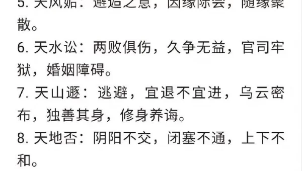 西南对应的卦象