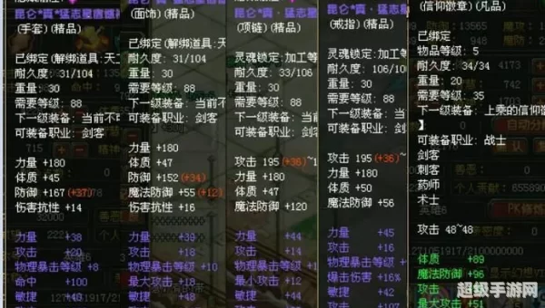 自由幻想剑客加点