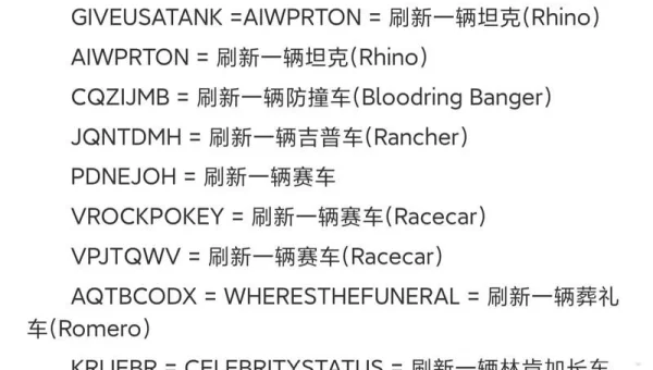 狭盗飞车秘籍